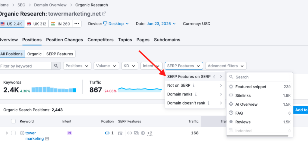Screenshot 2025 06 24 at 11.21.59 AM New SERP Features You Can’t Ignore (And How To Win More Space In Search)